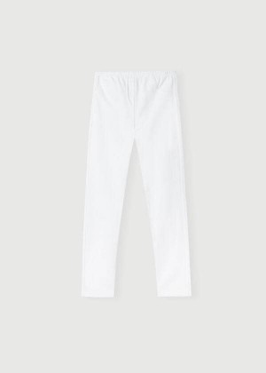 Calzedonia Denim jeggings Leggings Kinder Weiß | DE1065WY