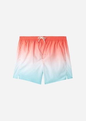 Calzedonia Formentera Sport Badehose Herren Rot | DE1246QZ