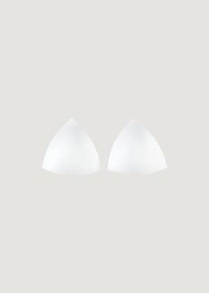 Calzedonia Graduated Padding Cups for Triangle Bikinis Accessoires Damen Weiß | DE2916UT