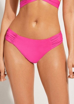 Calzedonia Indonesia Eco rosa Bikinihosen Damen Rosa | DE2709QZ