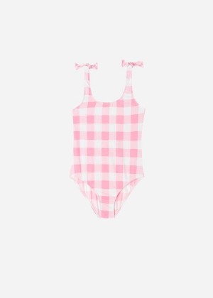 Calzedonia One Piece Lione Badeanzüge Kinder Rosa | DE1147YU