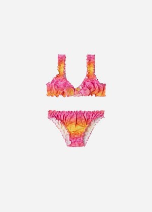 Calzedonia Two-Piece Polly Badeanzüge Kinder Gelb | DE1117WY